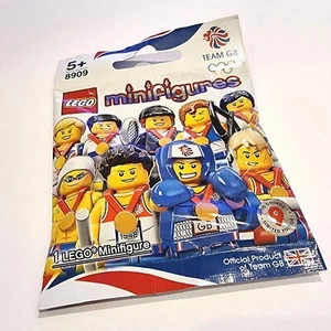 Factory Sealed Packets ✔ • LEGO Team GB London 2012 Olympic Minifigures 8909 - Afbeelding 1 van 17