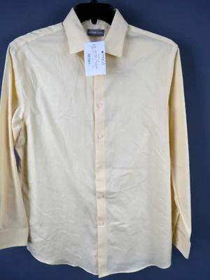 talla??Camisa de Vestir Michael Kors Airsoft Elastizada Ultra Sin Arrugas Talla L # 6B 1841 Foto 1 de 4