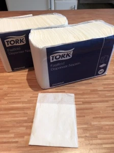 Tork Retro USA Diner Style NAPKINS Serviettes Refill 2 Packs Of 300 = 600 Sheets - Picture 1 of 6