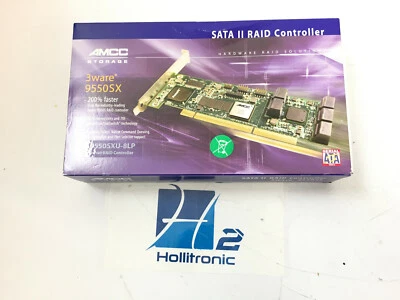 3WARE AMCC 9550SX -8LP 8-Port Raid Controller - Image 1 of 4
