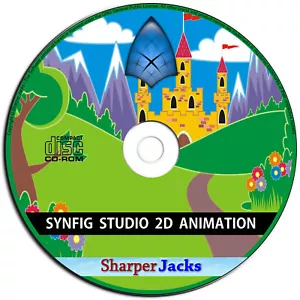 NEW & Fast Ship! Synfig Studio Professional 2D Animation Software Mac - Disc - Picture 1 of 12