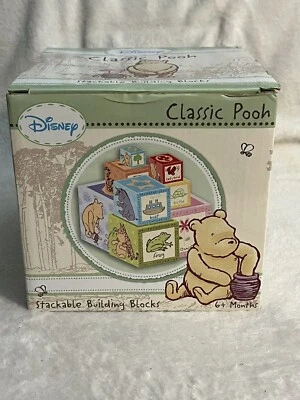 Winny The Poo Disney Building Blocks New In Box - Image 1 of 4