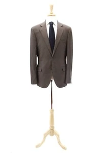 NWT Brunello Cucinelli Mohair-Silk-Wool Houndstooth Print SportCoat 52/42US A181 - Picture 1 of 9