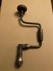 Taladro manual herramienta vintage con perilla giratoria - Imagen 1 de 2
