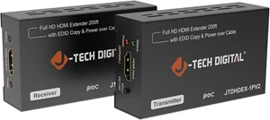 HDMI Extender 1080P 60Hz over Single CAT 5E/6/7 Poc (Power over Cable) up to 165 - Picture 1 of 9