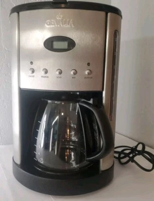 Gevalia Programmable 12-cup Automatic Coffee Maker Stainless Steel Tested CM500 - Image 1 of 4