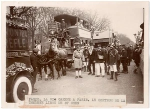 Paris 1928.La Mi-Carême.Cortège de la Commune Libre de St Ouen.Photo Agence ROL. - Bild 1 von 2