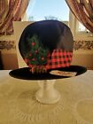 NWT Krazzy Lidz Tree Topper Tabletop Fun Hat Pine cones Christmas 16"x10"