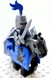 Custom Castle BLACK FALCON'S Knight Commander (1 Figure + Horse & Barding) - Picture 1 of 11
