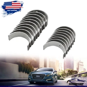 18X Main Rod Bearings for 2006-2015 2016 Kia Optima Hyundai Sonata 2.4L DOHC 16v - Picture 1 of 8
