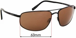 Lentes de repuesto para gafas de sol SFx para Serengeti Mazzo - 63 mm de ancho - Imagen 1 de 31