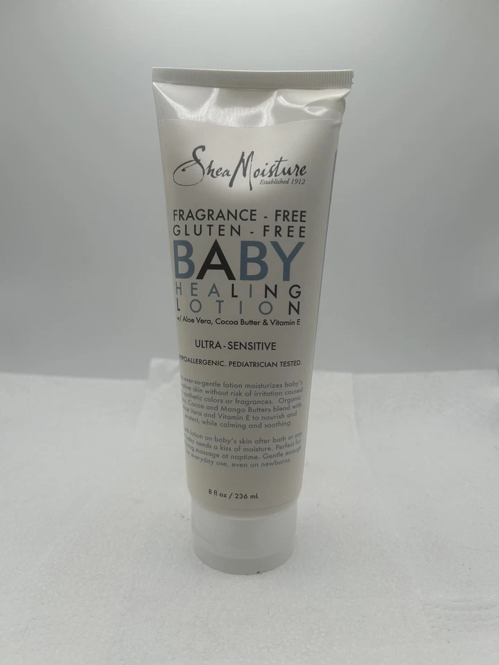 Shea Moisture Fragrance & Gluten Free Baby Healing Lotion Hypoallergenic 8 Oz - Image 1 of 4