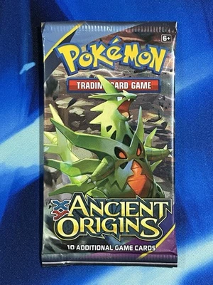 Pokemon XY 2015 Ancient Origins Booster Pack Arte Tyranitar Sellado de Fábrica Casi Nuevo M Foto 1 de 2