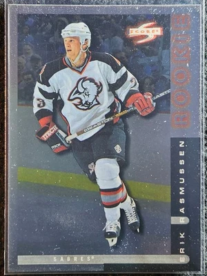 1997-98 Score - Erik Rasmussen #58 Golden Blades Buffalo Sabres - .88 Cent Ship! - Image 1 of 2