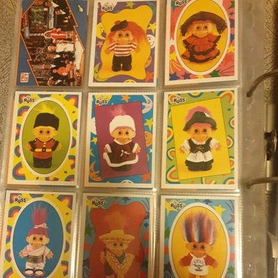 Russ Trolls collectible cards 1990s complete set card number 1-66 - Image 1 of 4