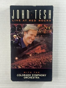 John Tesh “Live At Red Rocks-With The Colorado Symphony Orchestra” (VHS) - Picture 1 of 3