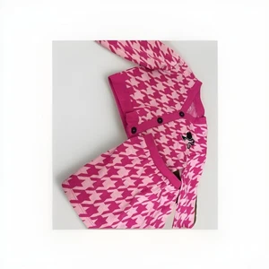 Barbie vestito bambino rosa felpa con cappuccio e pantaloni da jogging set in rilievo 3T - Foto 1 di 10