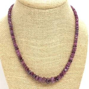 JAY KING DTR DESSERT ROSE TRADING AMETHYST NECKLACE BEADED GRADUATED COLLAR 925 - Picture 1 of 16