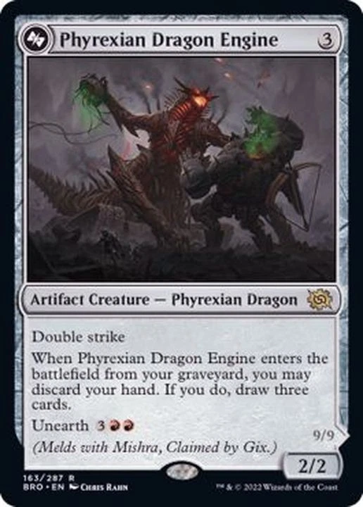 MTG Phyrexian Dragon Engine English [BRO] - Image 1 of 1