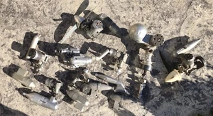 8 motori a gas d'epoca per Tether Cars modello di barca aereo e auto - Foto 1 di 8