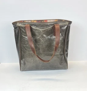 Consuela Tasche braun Leder Shoudler Bag grau Ghost Marfa - Bild 1 von 12