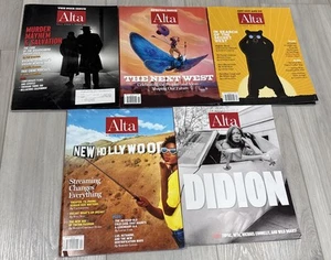 ALTA MAGAZINE ISSUES 13 15 16 18 19 - SET OF 5 - Foto 1 di 6