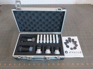 12-teiliges Set Zhumell Astronomical 1,25" Okulare & Filter mit Hartschalenkoffer - Bild 1 von 7