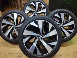 Original VW ID4 ID5 20 Zoll DRAMMEN Sommerräder 11A601025A schwarz glanzgedreht - Bild 1 von 10