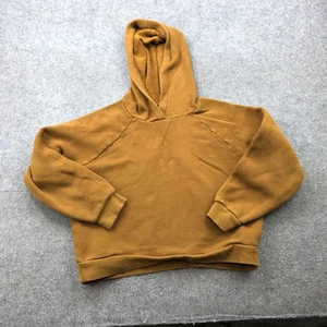 Madewell MWL Hoodie Womens Large Fleece Pullover Raglan Hooded Sweatshirt Cozy - Picture 1 of 11
