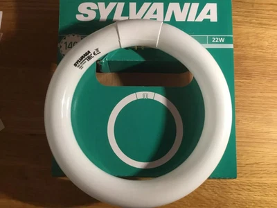 Sylvania 22W T9 Warm White 22W 22 Watt Circular Tube Bulb Lamp 3000K - NEW - Image 1 of 4