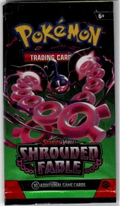 EMPTY Wrapper 2024  Pokemon Shrouded Fable Trading Card Art 1 - Picture 1 of 3