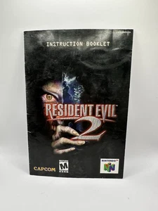 Resident Evil 2 N64 Nintendo 64 Nur Original Anleitung - Bild 1 von 2