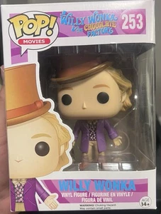 Funko Pop! Willy Wonka & The Chocolate Factory Willy Wonka #253 With Protector - Picture 1 of 6