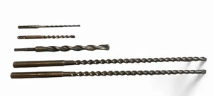 5 Rotary Hammer Drill Bits SDS Plus 1/4”, 3/8”, 3/4” SDS  (2) 5/8” Bosch Hilti - Bild 1 von 7
