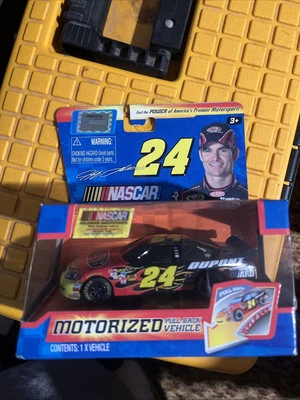 Jeff Gordon Coche Motorizado Pull-Back #24 Nuevo en Caja Nascar Auto Racing Foto 1 de 4