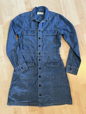 Vestido camisero Madewell denim cambray Foto 1 de 4