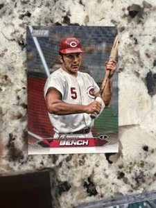 Tarjeta de club de estadio Topps 2024 Cincinnati Reds Johnny Bench #175 - Imagen 1 de 1