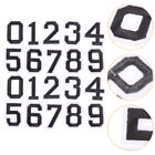 Fuball-Trikot-Aufkleber, T-Shirt-Nummern-Set, waschbare DIY-Aufkleber