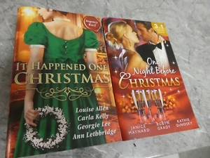One Night Before Christmas, It Happened One Xmas, Romance (2 x Books, PB) LD9c - Picture 1 of 2