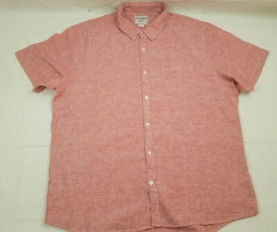 F&F CAMISA HOMBRE MANGA CORTA LINO ALGODÓN TALLA XL EXCL...s - Imagen 1 de 4