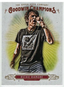 Richie Ramone (Multi-Sports Card) 2018 Upper Deck Goodwin Champions # 5 Mint
