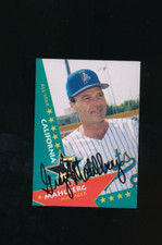 1997 California Carolina League All-Stars Greg Mahlberg signed auto autograph
