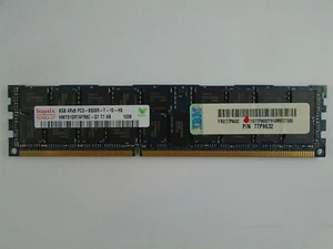77P8632 IBM 8GB (1x 8GB) 4RX8 PC3-8500R MEMORY MODULE - Picture 1 of 2