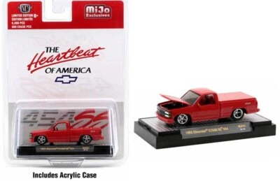 CHEVROLET C1500 SS 454 - 1992 - red - M2 1:64 - Bild 1 von 4