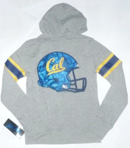 NUEVA NCAA Cal Golden Bears Sudadera con Capucha Cremallera Completa - Mujer Jrs S 3 5 NUEVA CON ETIQUETAS PP13 - Imagen 1 de 2