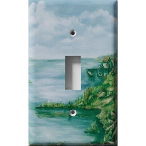 SnazzySwitch Hideaway Shanty Deko Lichtschalter Platte Abdeckung - Bild 1 von 4