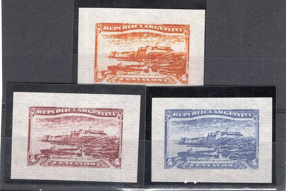 ARGENTINA, HAMBOURG, 3 PRUEBAS DIFERENTES Foto 1 de 1