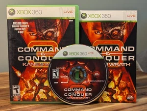 XBOX 360 Command & Conquer 3 Kane's Wrath Complete Tested Excellent Disc - Picture 1 of 6