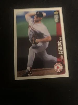 1996 Collector's Choice #60 Roger Clemens Boston Red Sox - Image 1 of 2