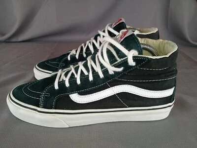 Vans Hombres Zapato Talla 7 Mujeres 6 Suela de Goma Monopatín Parte Superior Alta Lona Informal Gimnasio Caminar Foto 1 de 4